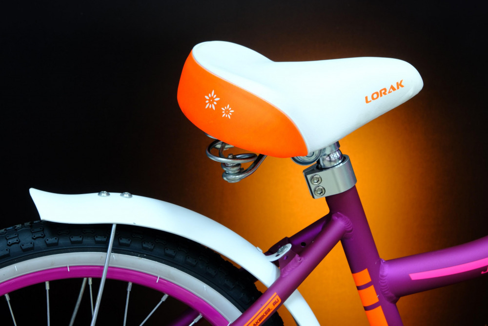 Lorak Junior 20 Girl Матовый Фиолетовый/Оранжевый