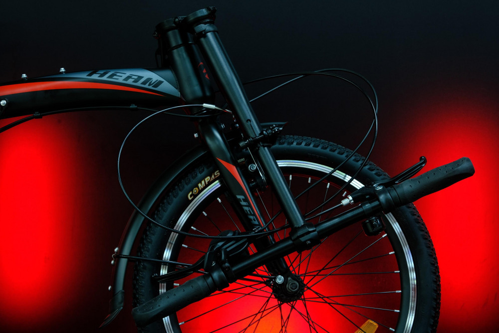 Heam SK 100 Матовый Чёрный/Красный