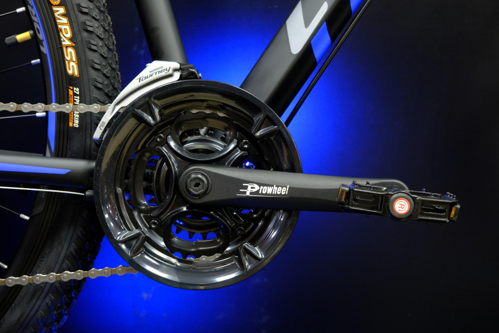 LORAK M-07 Prom Матовый Чёрный/Синий 21р (на рост 183-190)