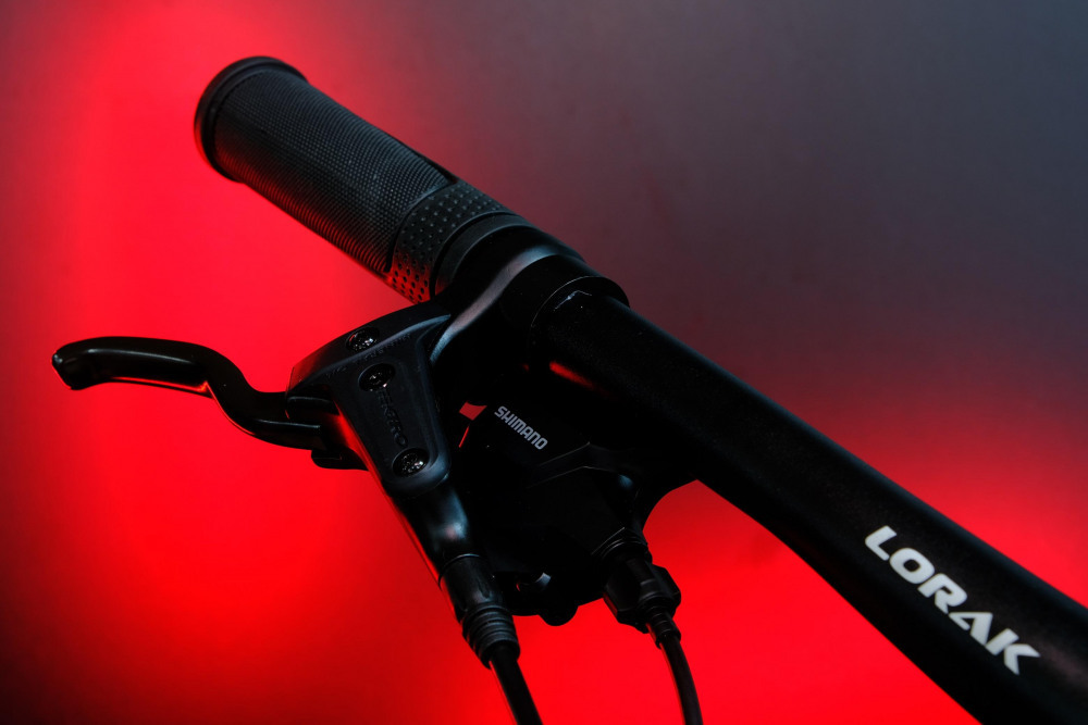 Lorak LX5 HD Матовый Чёрный/Серый рама 21 (на рост 183-190)