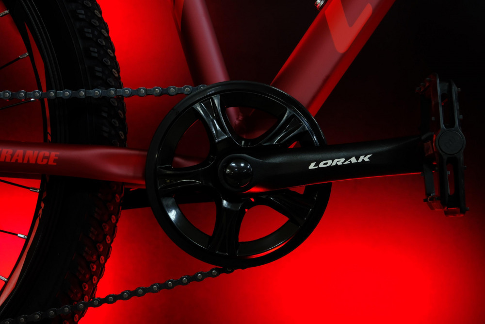 LORAK SHARK 24 Cassete Матовый Красный/Красный