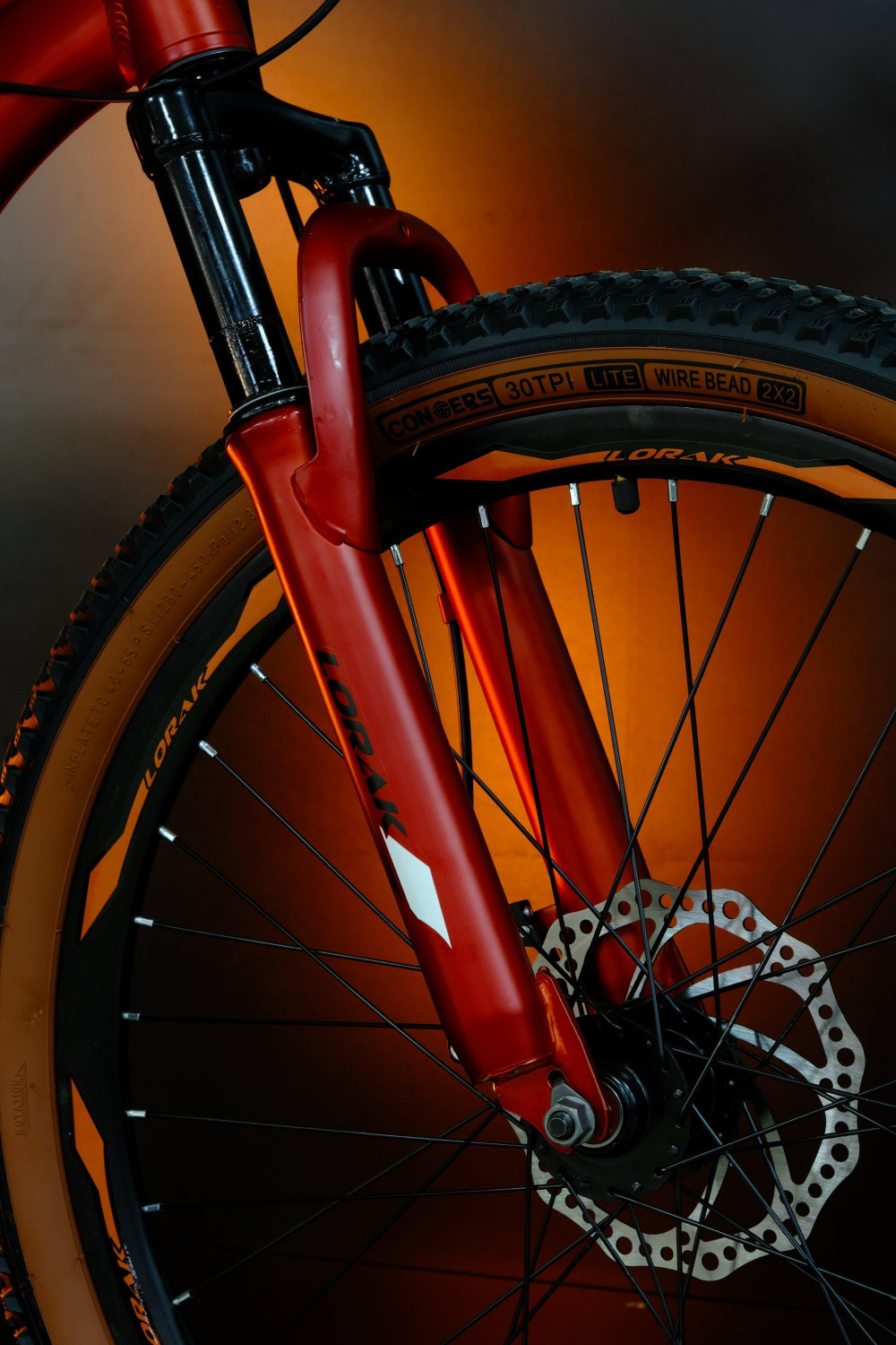 LORAK Fast Brown 24 Матовый Оранжевый