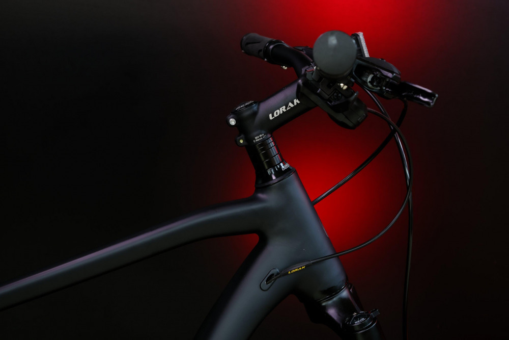 LORAK Sel 9150 8 sp Матовый Чёрный/Серый 21р (на рост 183-190)